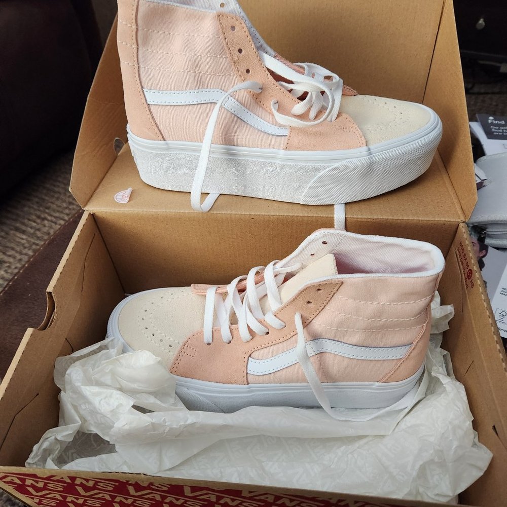 Vans Sk8-Hi Tapered - Color Block Peach - Nib. - image 2